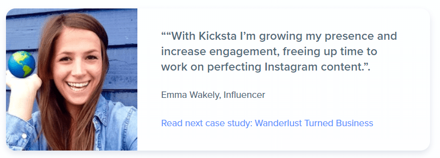 Kickstagram Reviews from Influencers