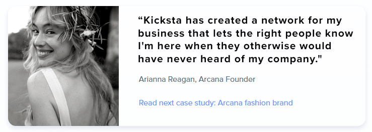 Success story for Kicksta