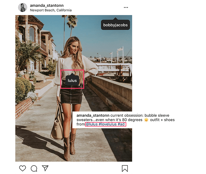 example of influencer and brand collaboration and improving engagement rate