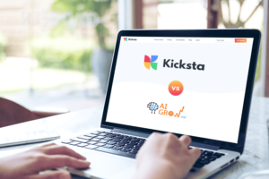 a person researching Kicksta Vs. aigrow