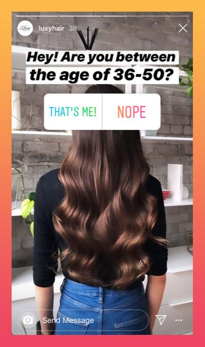 Instagram polls for business
