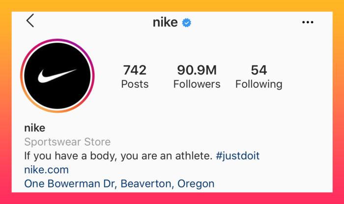 Nike Instagram theme