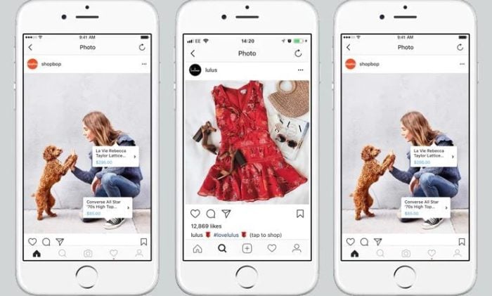 example of Instagram's Shoppable Posts