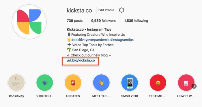increase instagram follower count with optimized bio