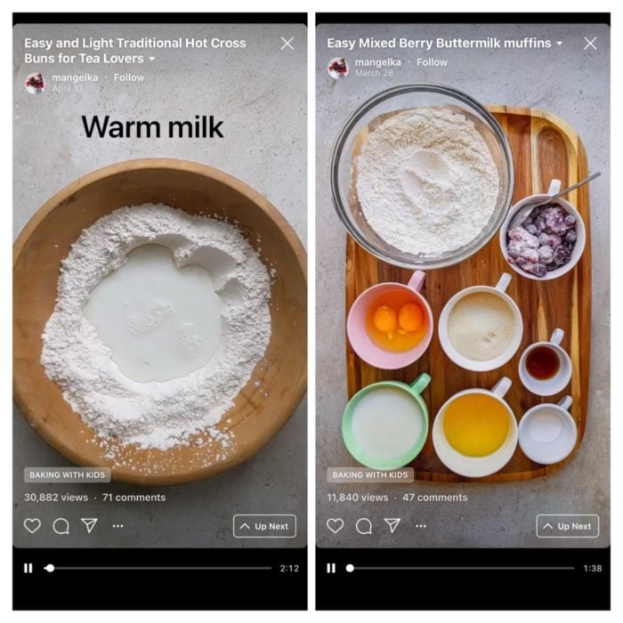 example of an IGTV tutorial