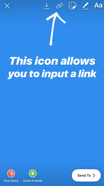 how to add a link to your Instagram story 