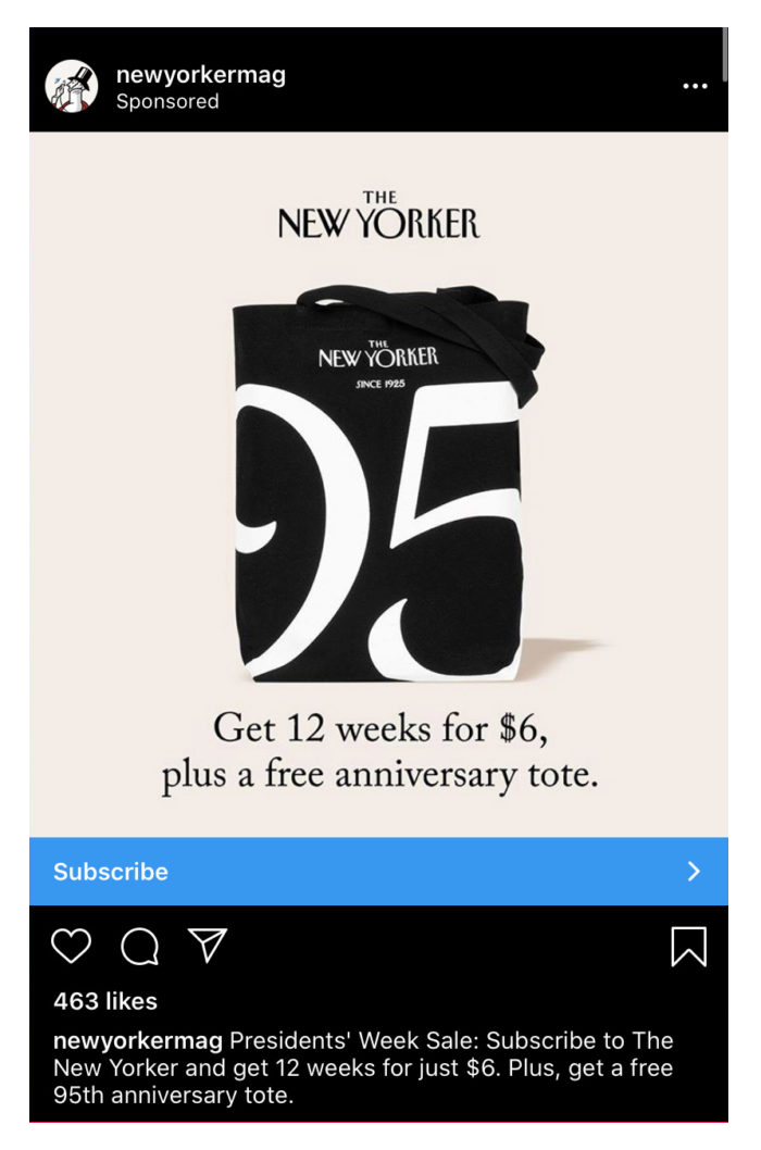 instagram boost ad