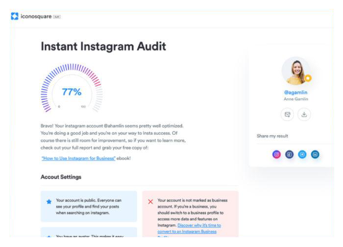 instagram analytics for free