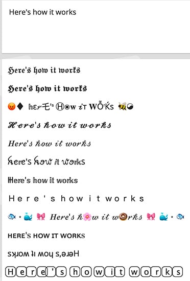 instagram fonts: IGfonts.io