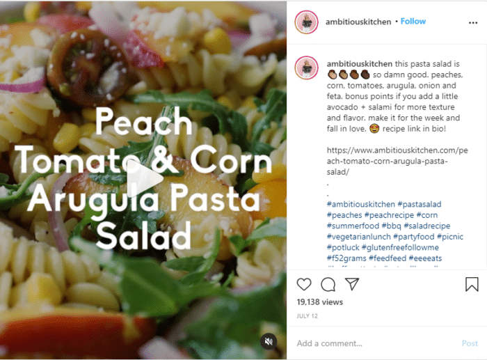 Instagram food blogger ambitiouskitchen