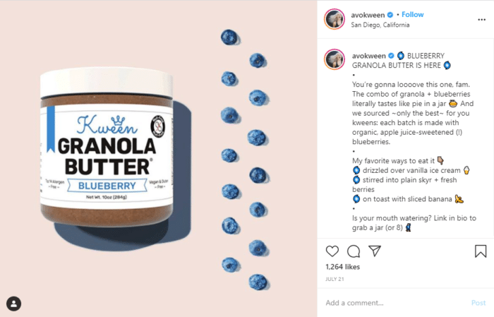 Instagram food blogger
