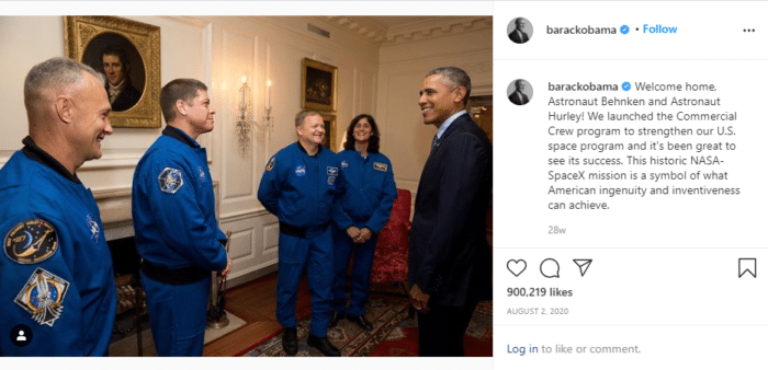 barack who has the most followers on instagram