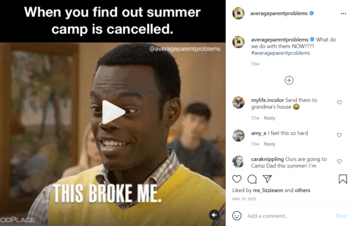 parent humor how to promote your Instagram