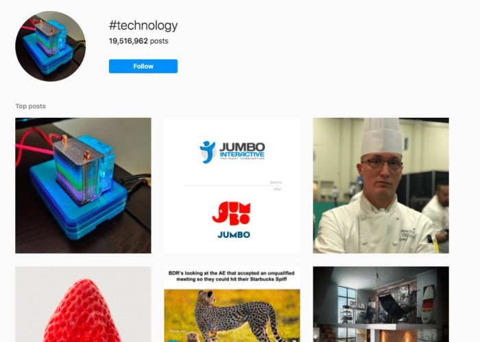 technology screenshot hashtag instagram