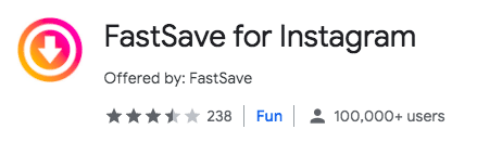 fastsave for Instagram