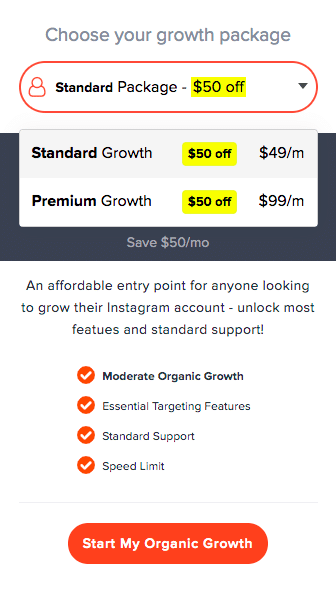 Growthoid pricing plan