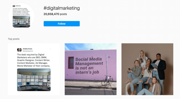 #digitalmarketing hashtag on Instagram
