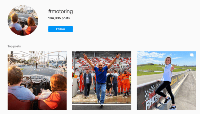 #motoring hashtag on Instagram