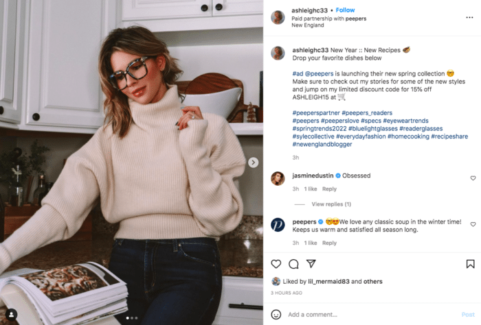 influencer paid marketing on instagram