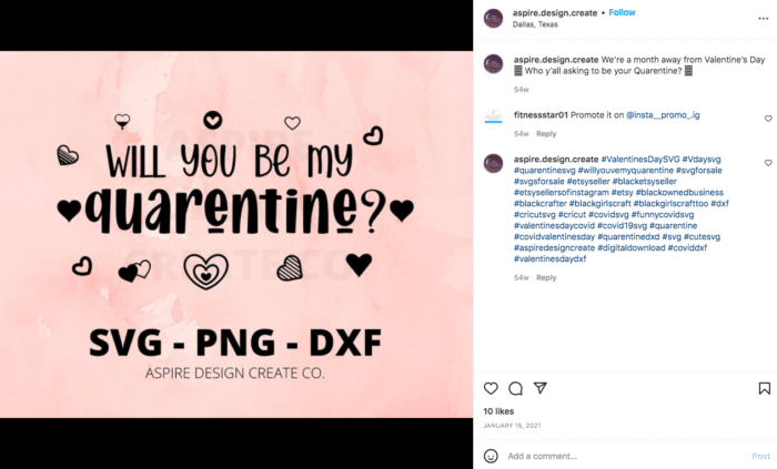 pop culture valentine's caption