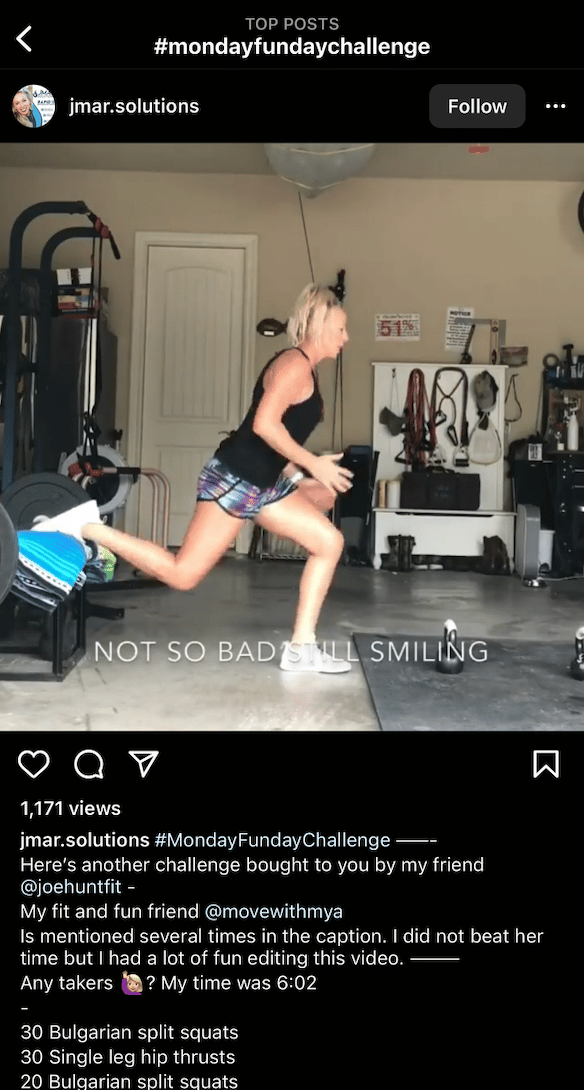 instagram screenshot monday funday challenge