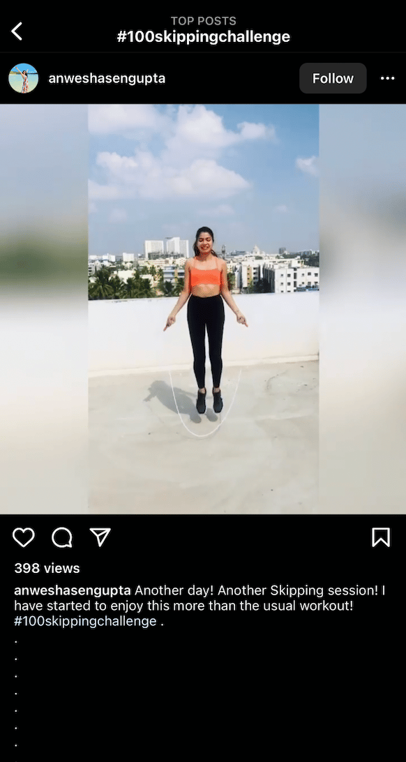 instagram screenshot skipping challenge