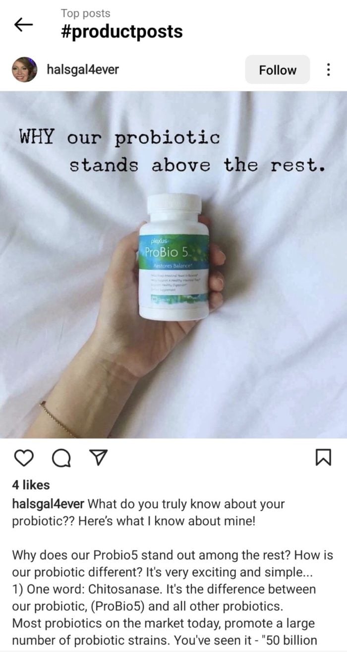 instagram product post
