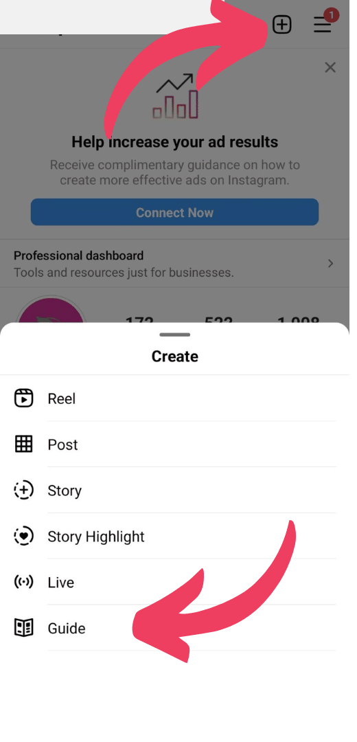 how to create instagram guides