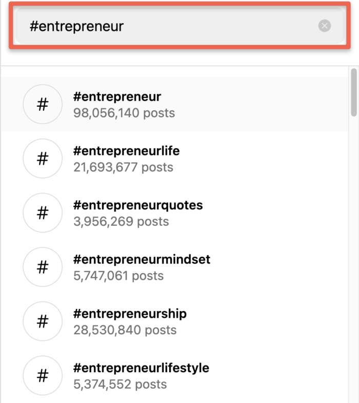 #entrepreneur posts on instagram