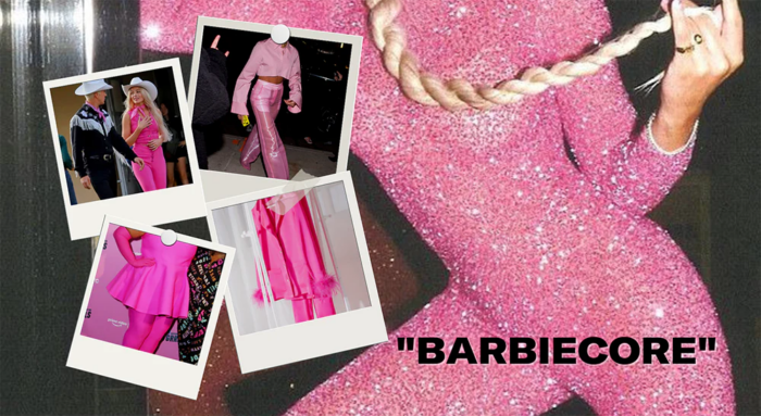 Barbiecore aesthetic Polaroid pictures