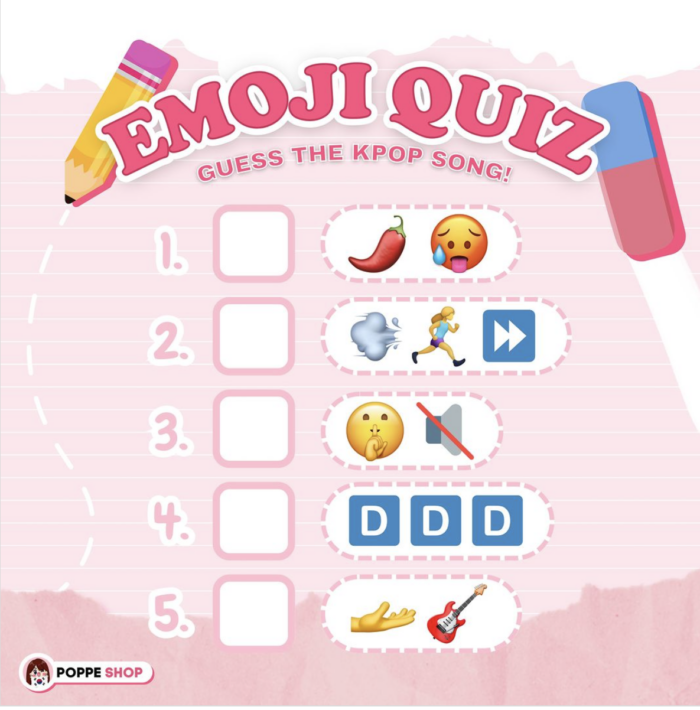 screenshot of emoji game