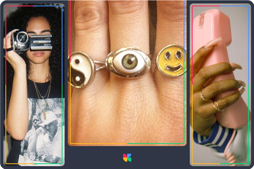 jewellery of 90s aesthetic