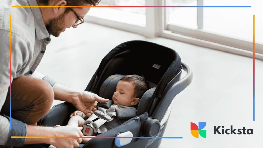 Baby in a carseat